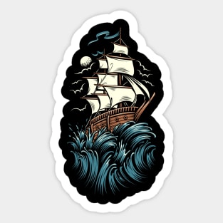 Sailor Gift Ship Sailing lover gift Sticker